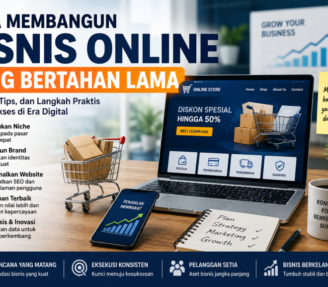 Cara Membangun Bisnis Online yang Bertahan Lama