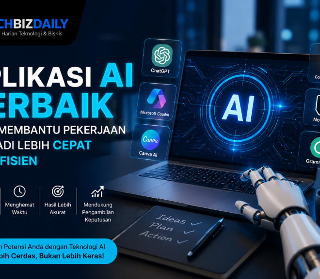 Aplikasi AI Terbaik yang Membantu Pekerjaan Menjadi Lebih Cepat dan Efisien