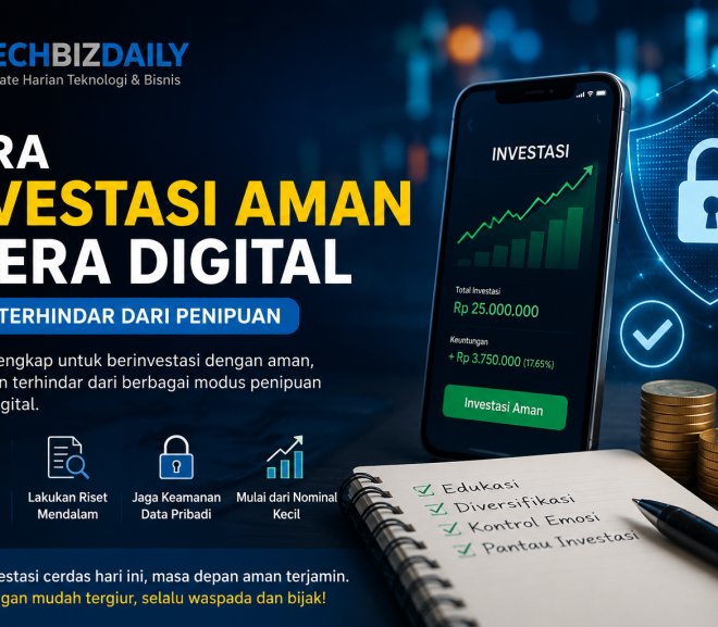 Cara Investasi Aman di Era Digital agar Terhindar dari Penipuan