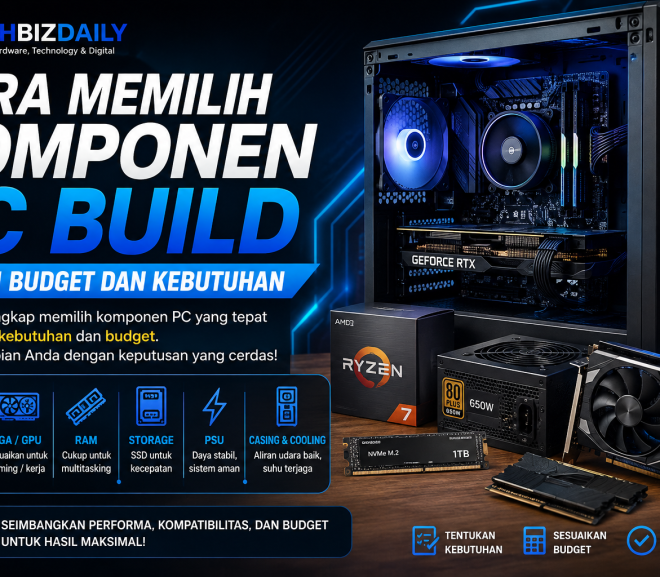 Cara Memilih Komponen PC Build Sesuai Budget dan Kebutuhan