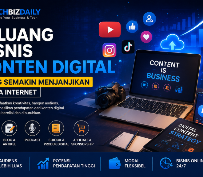 Peluang Bisnis Konten Digital yang Semakin Menjanjikan di Era Internet