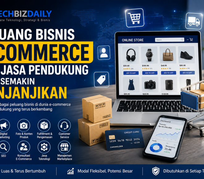 Peluang Bisnis E-Commerce dan Jasa Pendukung yang Semakin Menjanjikan