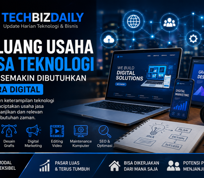 Peluang Usaha Jasa Teknologi yang Semakin Dibutuhkan di Era Digital