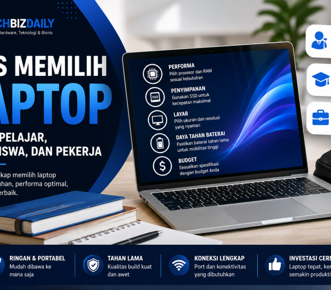 Tips Memilih Laptop untuk Pelajar, Mahasiswa, dan Pekerja