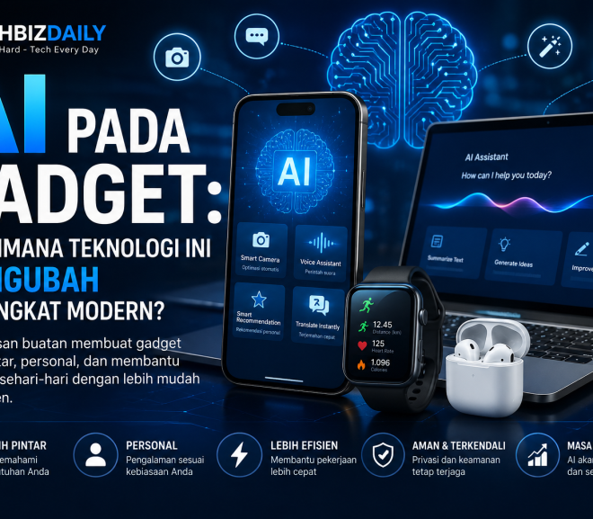 AI pada Gadget: Bagaimana Teknologi Ini Mengubah Perangkat Modern?