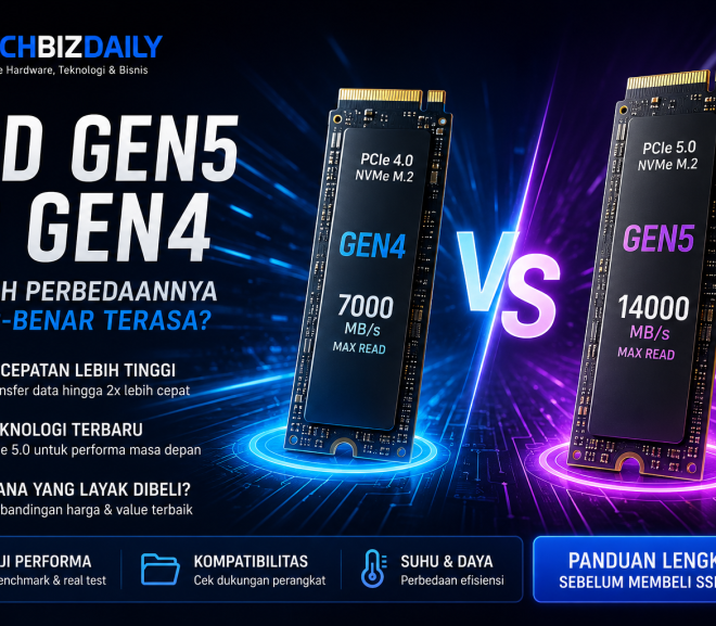 SSD Gen5 vs Gen4: Apakah Perbedaannya Benar-Benar Terasa?