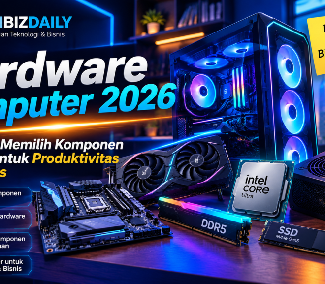 Hardware Komputer 2026: Panduan Memilih Komponen Terbaik untuk Produktivitas dan Bisnis