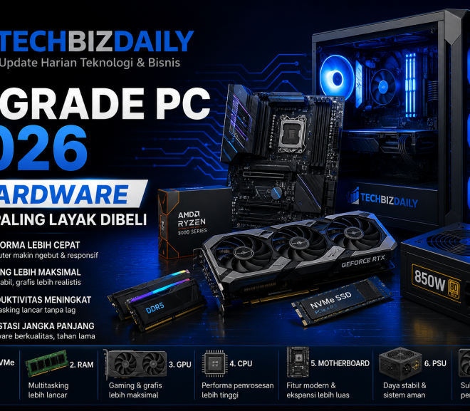 Upgrade PC 2026: 7 Hardware yang Paling Layak Dibeli