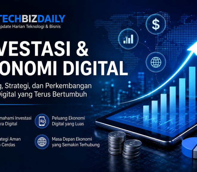 Investasi & Ekonomi Digital: Pengertian, Jenis, Manfaat, Risiko, dan Perkembangannya di Era Modern