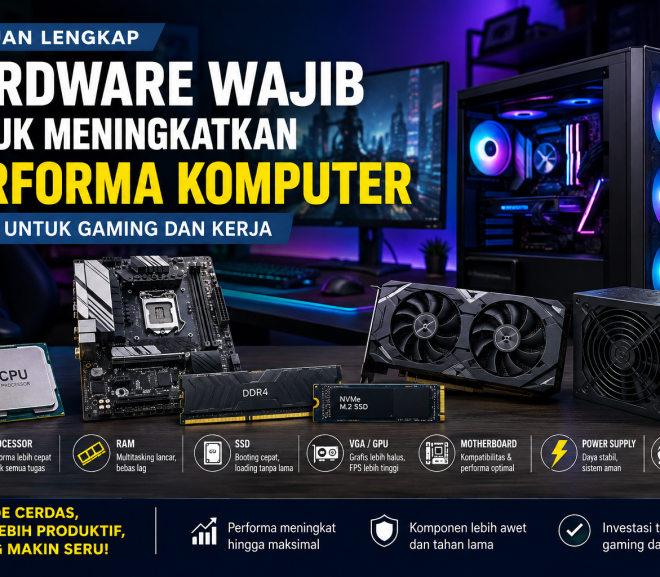 Hardware Wajib untuk Meningkatkan Performa Komputer