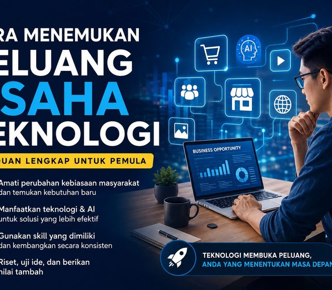 Cara Menemukan Peluang Usaha dari Perkembangan Teknologi
