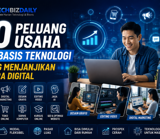 10 Peluang Usaha Berbasis Teknologi yang Menjanjikan di Era Digital