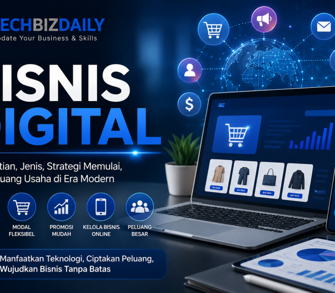 Bisnis Digital: Pengertian, Jenis, Strategi Memulai, dan Peluang Usaha di Era Modern