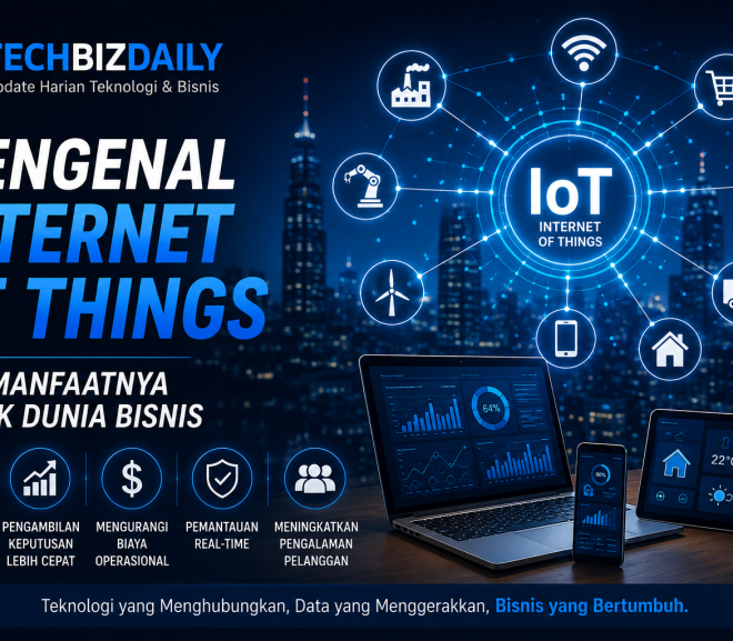 Mengenal Internet of Things dan Manfaatnya untuk Dunia Bisnis